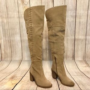 Vince Camuto over knee boots size 6